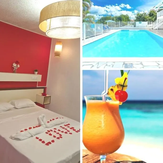 Apartment Romantique Studio Piscine, Plage Les Trois-Ilets